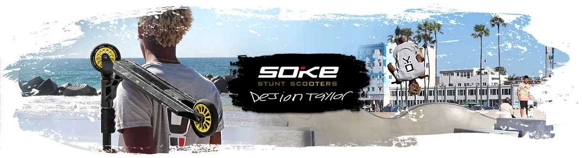 Roller kerék szett, SOKE, sárga – 6. kép Roller kerék szett, SOKE, sárga – 6. kép