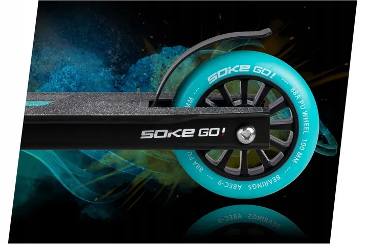 Kaszkadőr roller, SOKE GO!, fekete – 5. kép