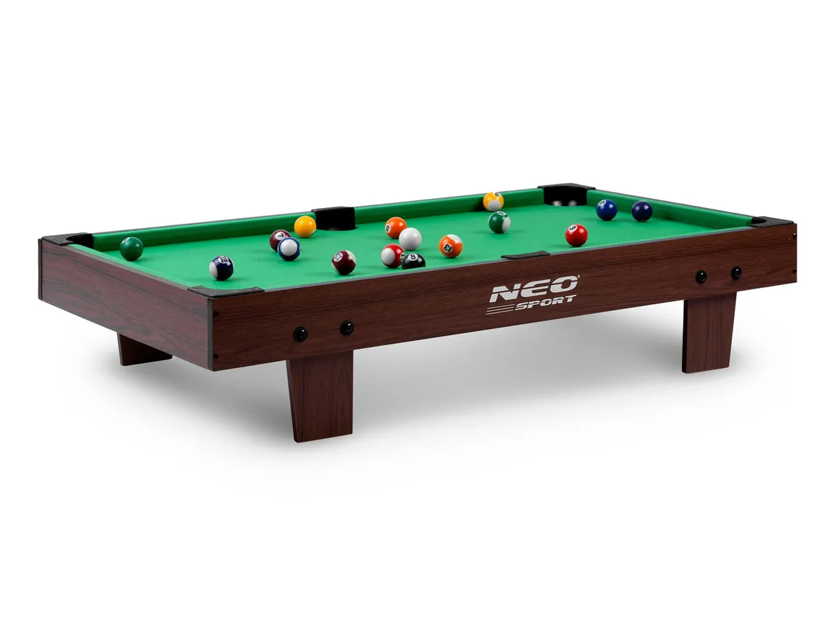 Biliárdasztal, Neo-Sport NS-806, zöld – 9. kép