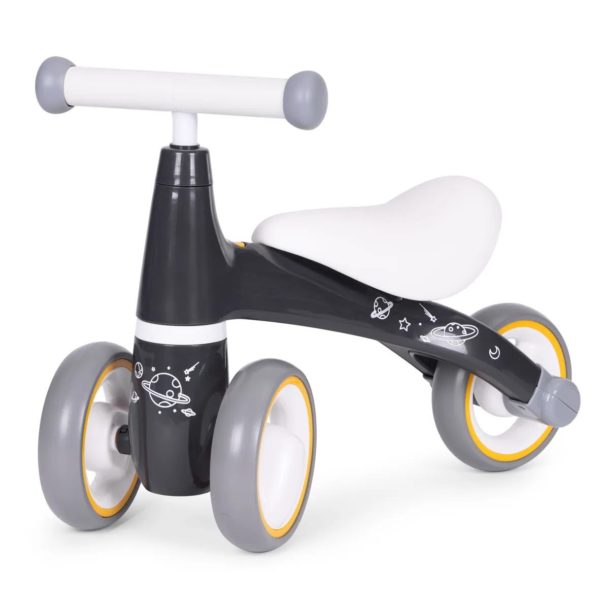 Háromkerekű futóbicikli, ECOTOYS Cosmic, fekete – 4. kép Háromkerekű futóbicikli, ECOTOYS Cosmic, fekete – 4. kép