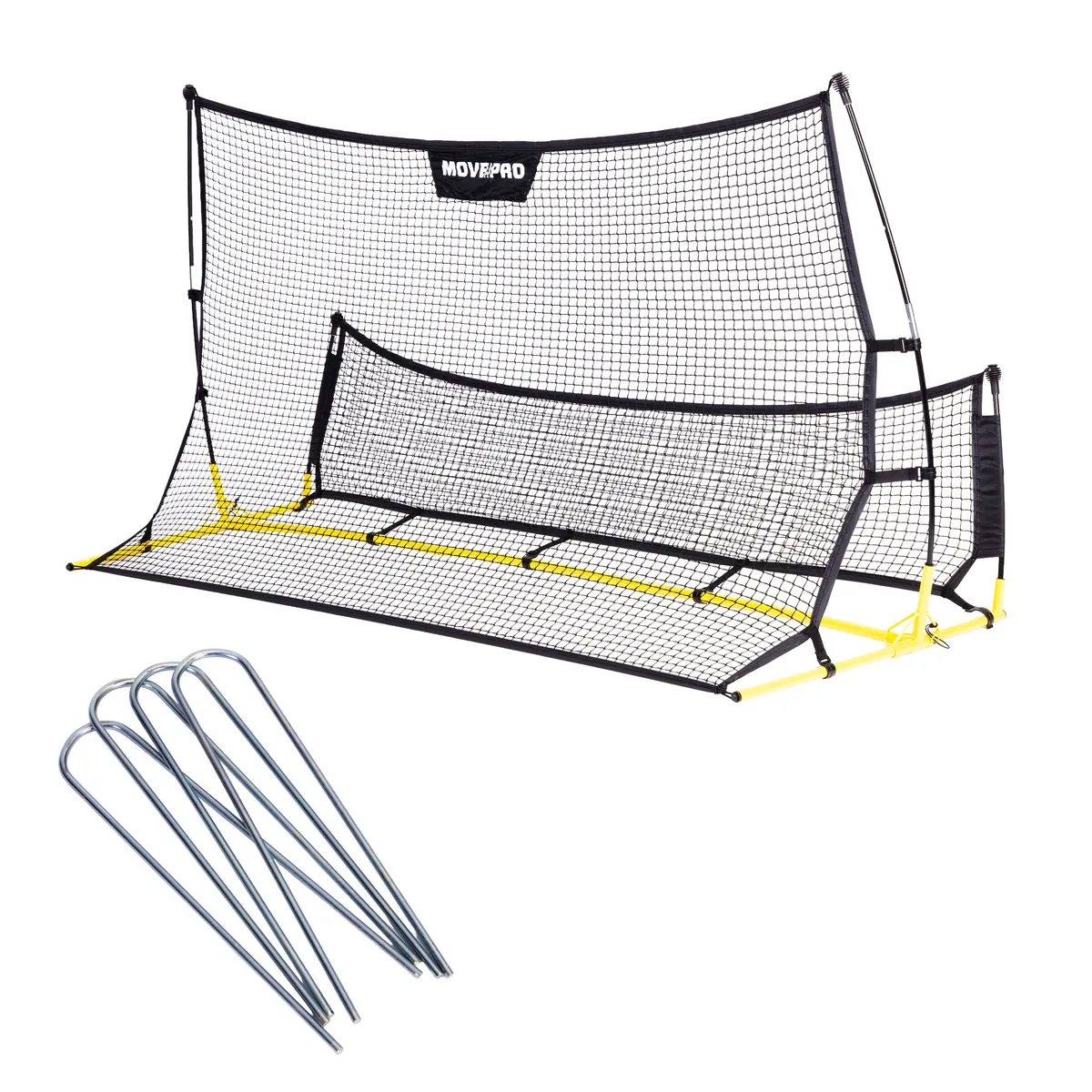 Visszapattanó futball edzőháló, MOVEPRO JSP-DS8030, 220 x 120 cm – 6. kép Visszapattanó futball edzőháló, MOVEPRO JSP-DS8030, 220 x 120 cm – 6. kép