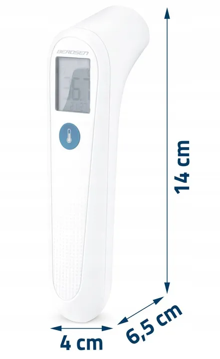 Érintésmentes infravörös lázmérő, Berdsen BD-101, fehér – 7. kép