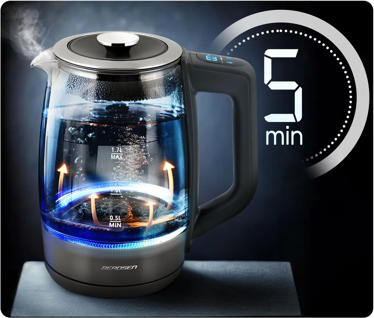 Vízforraló, Berdsen BD-711, 1700 ml – 3. kép