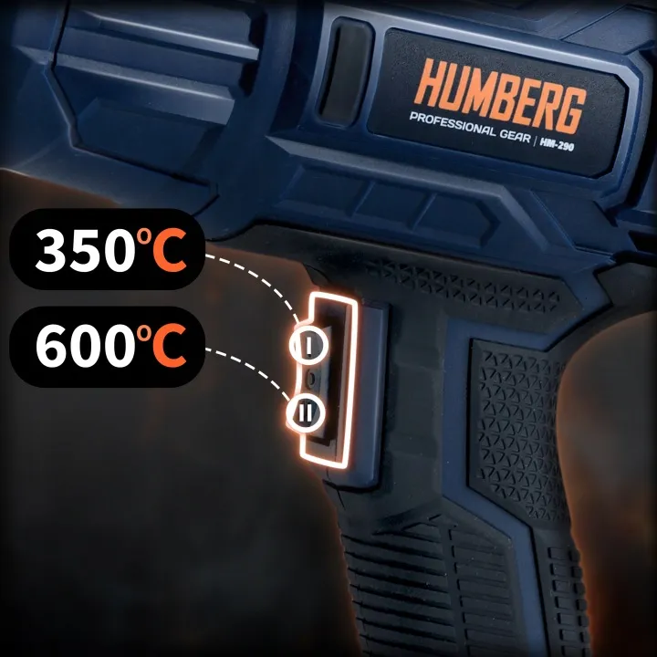 Elektromos hőlégfúvó, Humberg HM-290, kék – 9. kép Elektromos hőlégfúvó, Humberg HM-290, kék – 9. kép