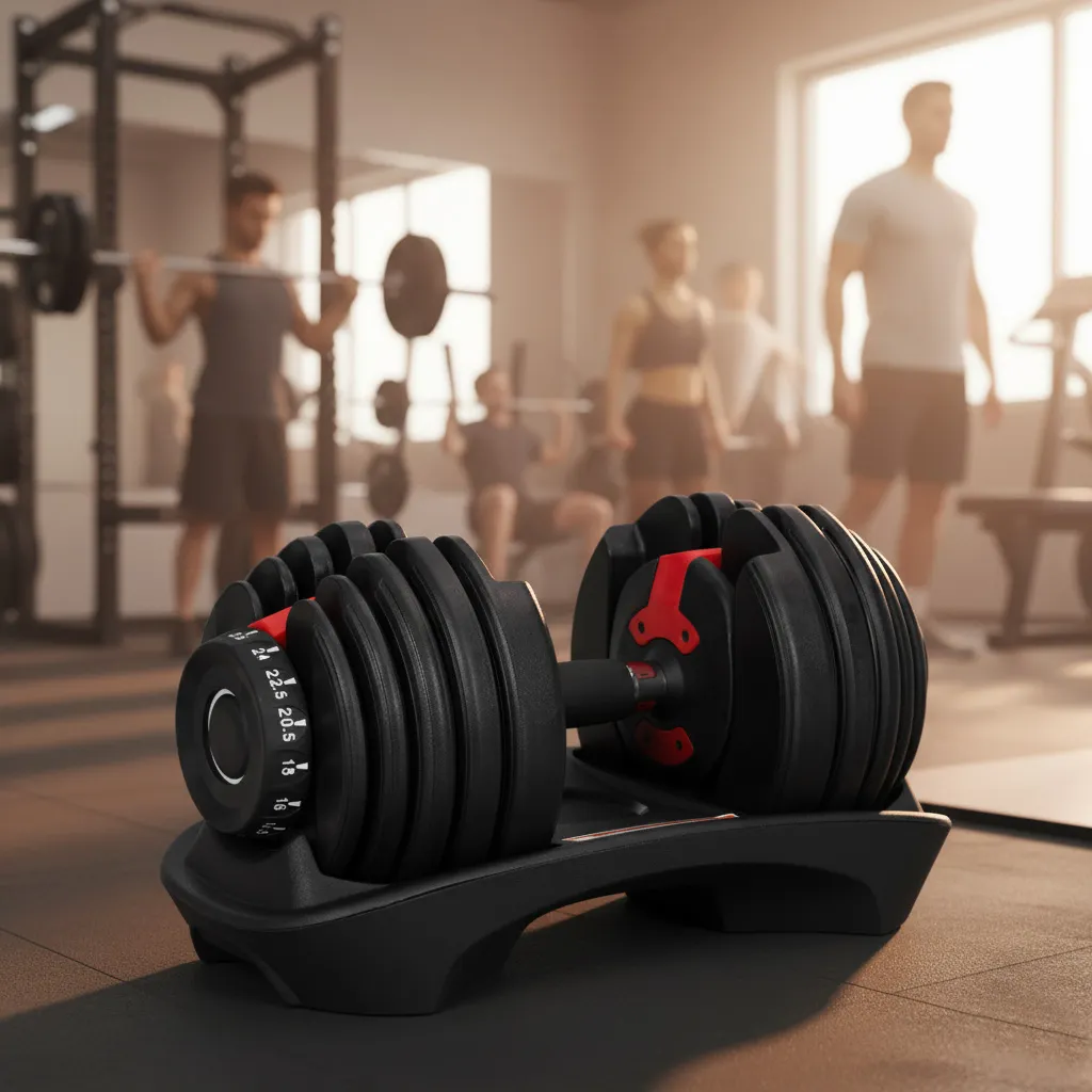 Kézisúlyzó, állítható, MOVEPRO GB-FW207-24KG – 4. kép