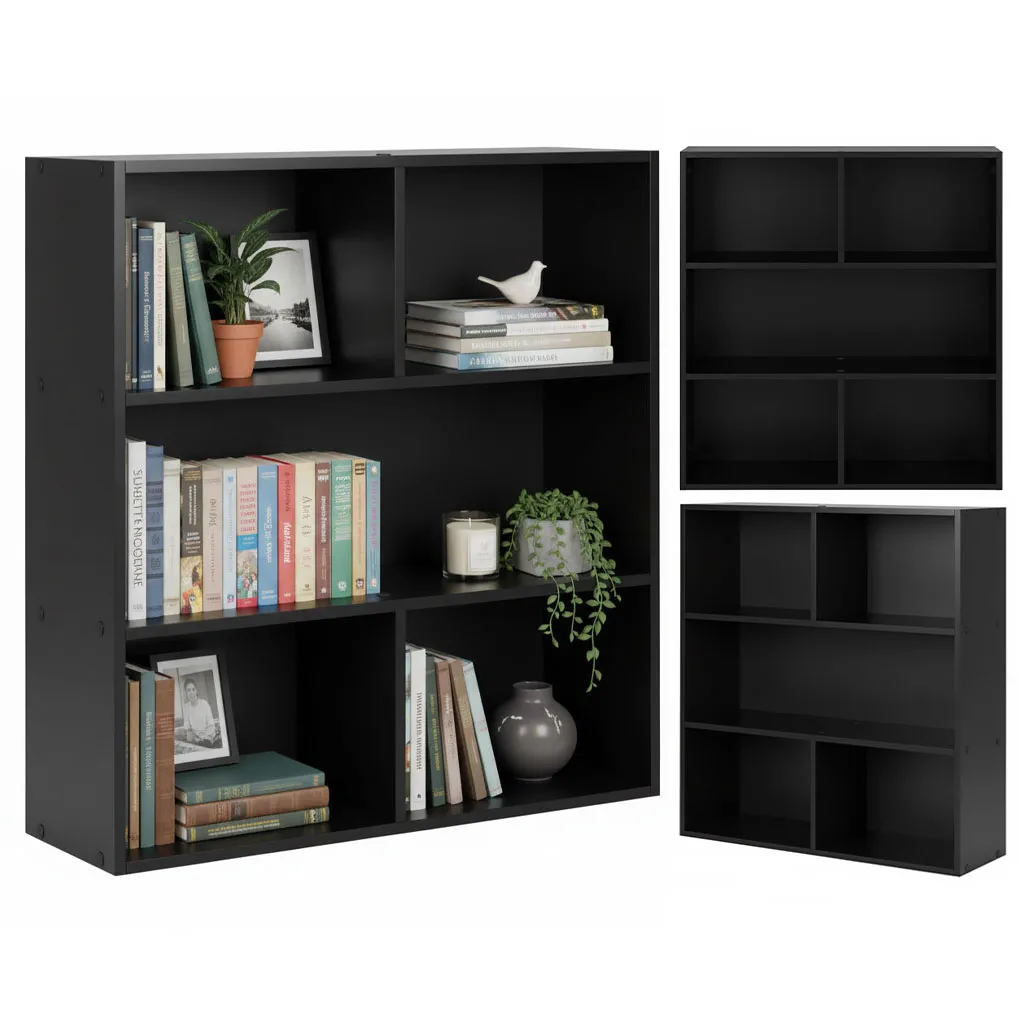 Tárolópolc, ModernHome S-20-BC, 3 szintes – 1. kép