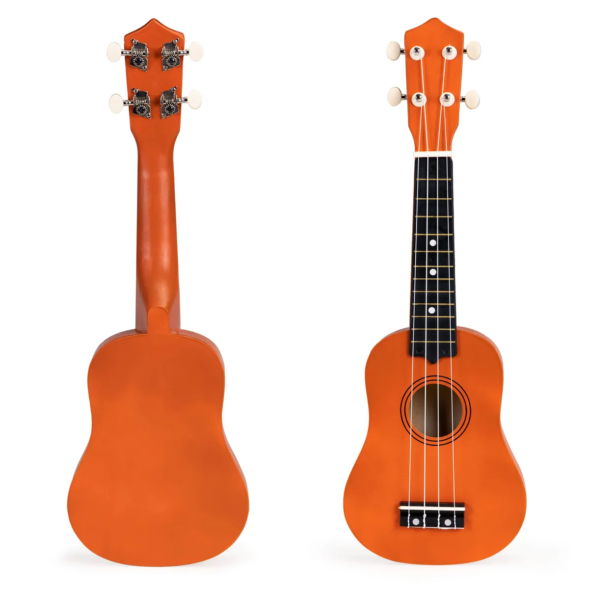 Gyerek ukulele, ECOTOYS MF019E, barna – 1. kép