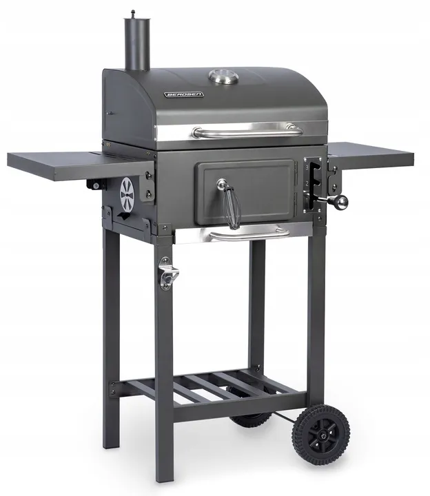 Faszenes grill, Berdsen BD-892, antracit – 2. kép Faszenes grill, Berdsen BD-892, antracit – 2. kép