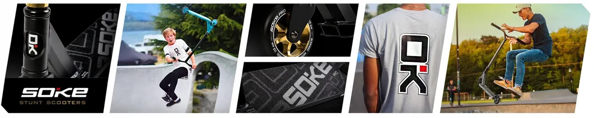 Kaszkadőr roller, SOKE PRO, arany – 1. kép Kaszkadőr roller, SOKE PRO, arany – 1. kép