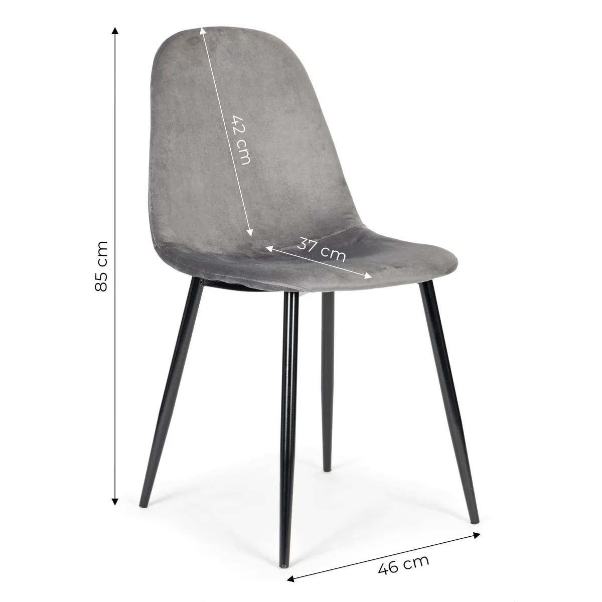 Étkezőszék, ModernHome J933, 4 db – 5. kép Étkezőszék, ModernHome J933, 4 db – 5. kép