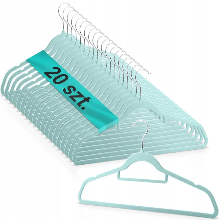 Vállfa szett, Massido MS-859, menta – 2. kép Vállfa szett, Massido MS-859, menta – 2. kép