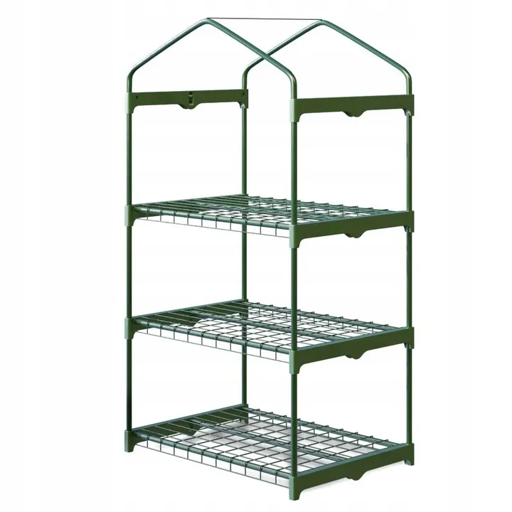 Melegágy, Plonos 4921, 69 x 49 x 125 cm – 3. kép Plonos melegágy polcokkal