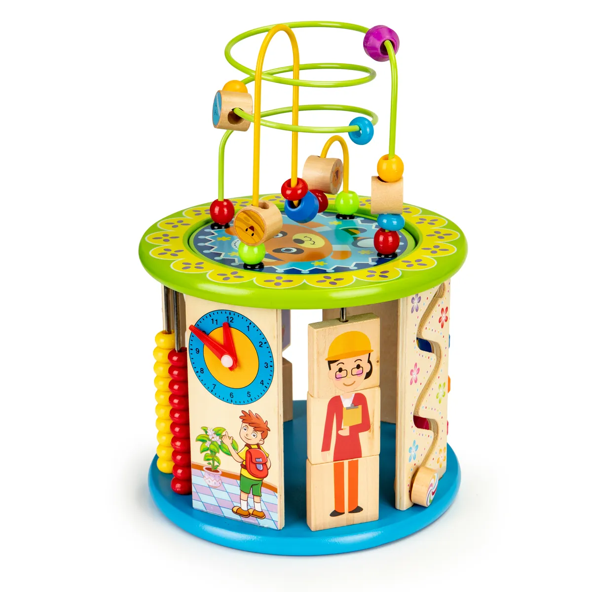 Oktatójáték, ECOTOYS HM179520, 21,5 x 21,5 x 17,5 cm – 2. kép Oktatójáték, ECOTOYS HM179520, 21,5 x 21,5 x 17,5 cm – 2. kép