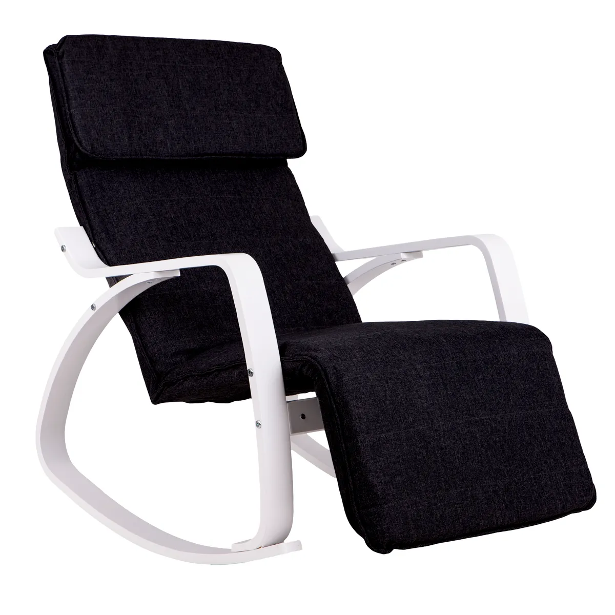 Hintaszék, ModernHome TXRC-03, fekete – 1. kép