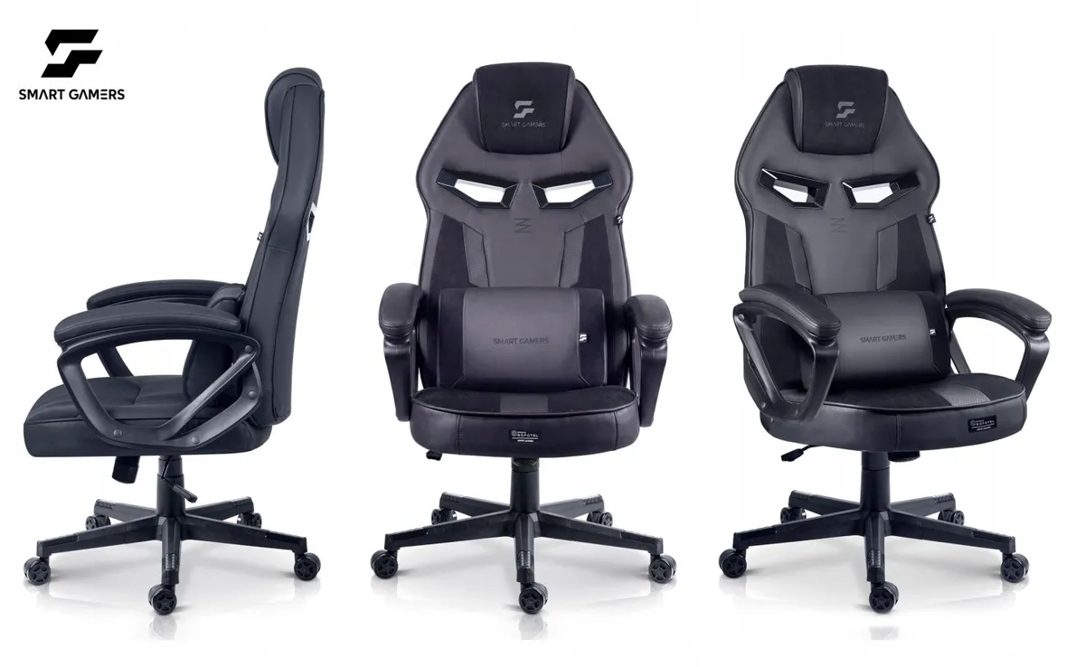 Gamer szék, Sofotel Furon, fekete – 12. kép
