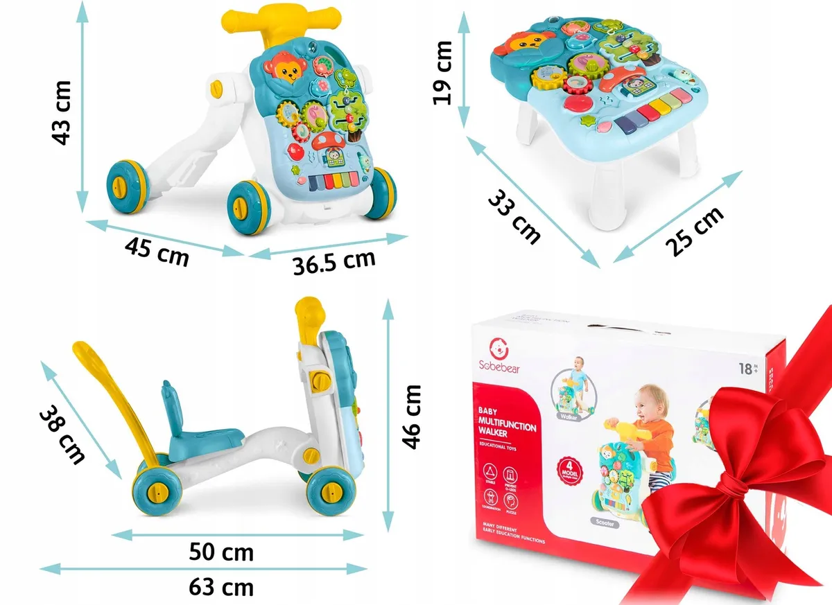 Járássegítő játék, Ricokids, zöld – 13. kép