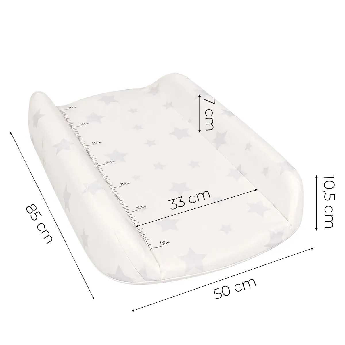 Pelenkázó lap, ECOTOYS HA-T09, csillag mintás – 5. kép Pelenkázó lap, ECOTOYS HA-T09, csillag mintás – 5. kép