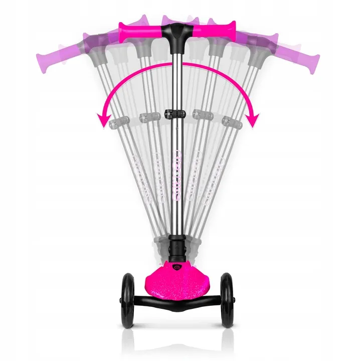 Háromkerekű roller, Ricokids Jelly, rózsaszín – 5. kép Háromkerekű roller, Ricokids Jelly, rózsaszín – 5. kép
