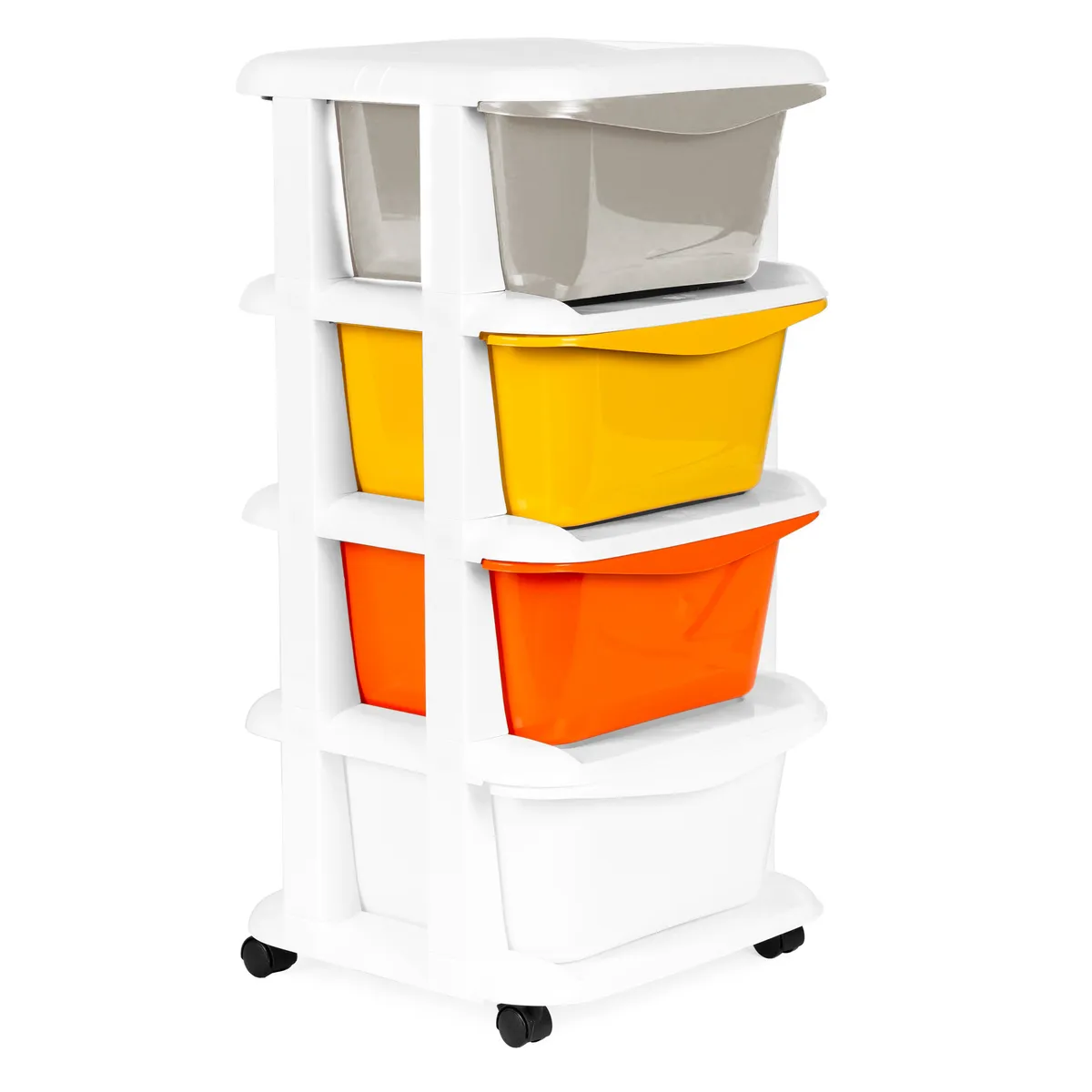 Gurulós tároló, ModernHome PJJCBS0012-04A, 36 x 74 x 35,5 cm – 4. kép Gurulós tároló, ModernHome PJJCBS0012-04A, 36 x 74 x 35,5 cm – 4. kép