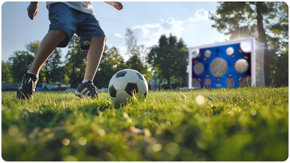 Célzóponyva futballkapura, Neo-Sport, 300 x 200 cm – 3. kép Célzóponyva futballkapura, Neo-Sport, 300 x 200 cm – 3. kép