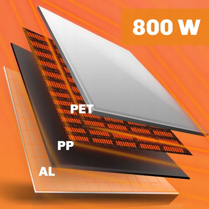 Elektromos fűtőpanel, Berdsen BD-986, fehér – 7. kép Elektromos fűtőpanel, Berdsen BD-986, fehér – 7. kép