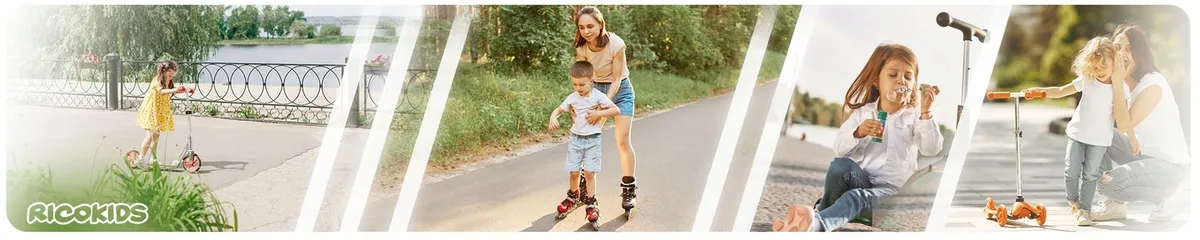 Gyerek roller, Ricokids Kodi, lila – 1. kép