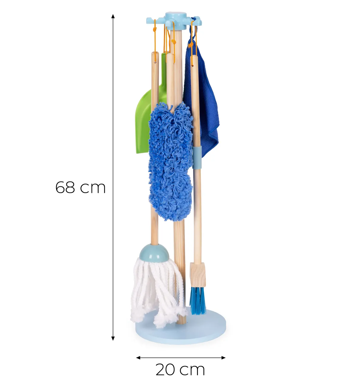 Játék takarító készlet, ECOTOYS TL844009, 7 db – 4. kép