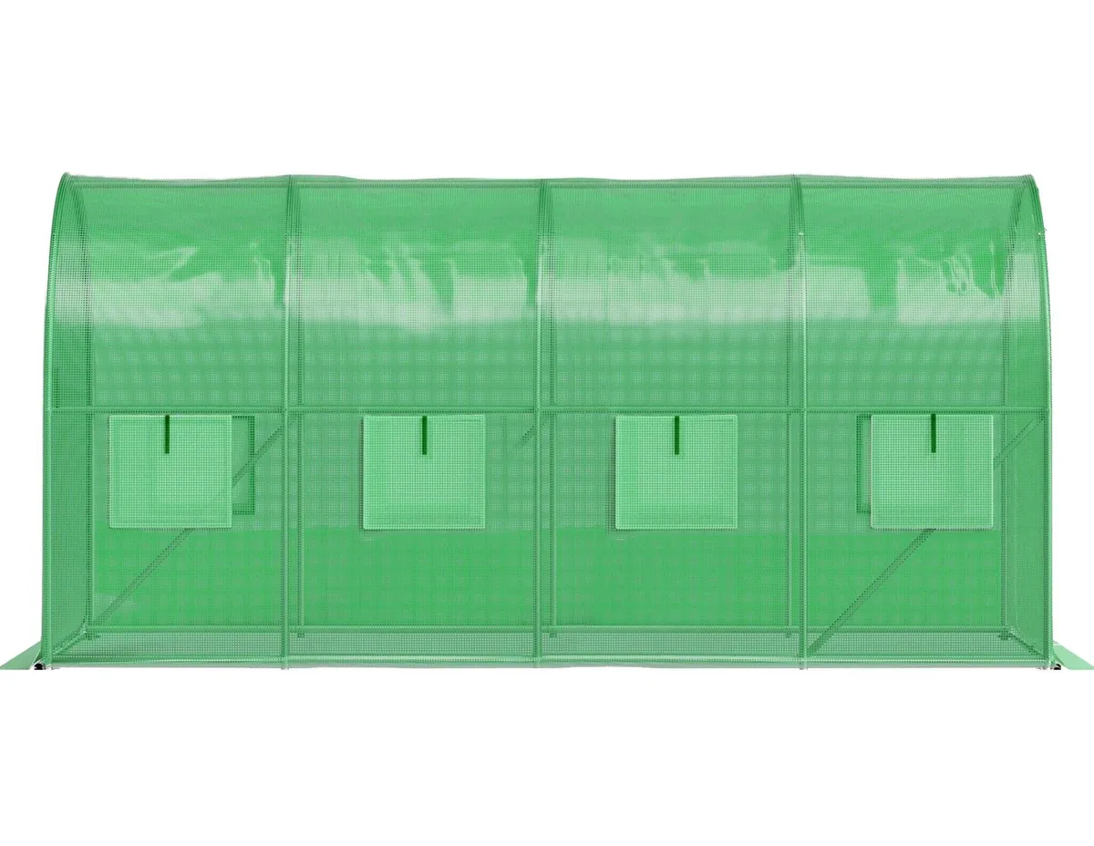 Kerti fóliasátor, Bauerkraft G-398, zöld – 4. kép Kerti fóliasátor, Bauerkraft G-398, zöld – 4. kép