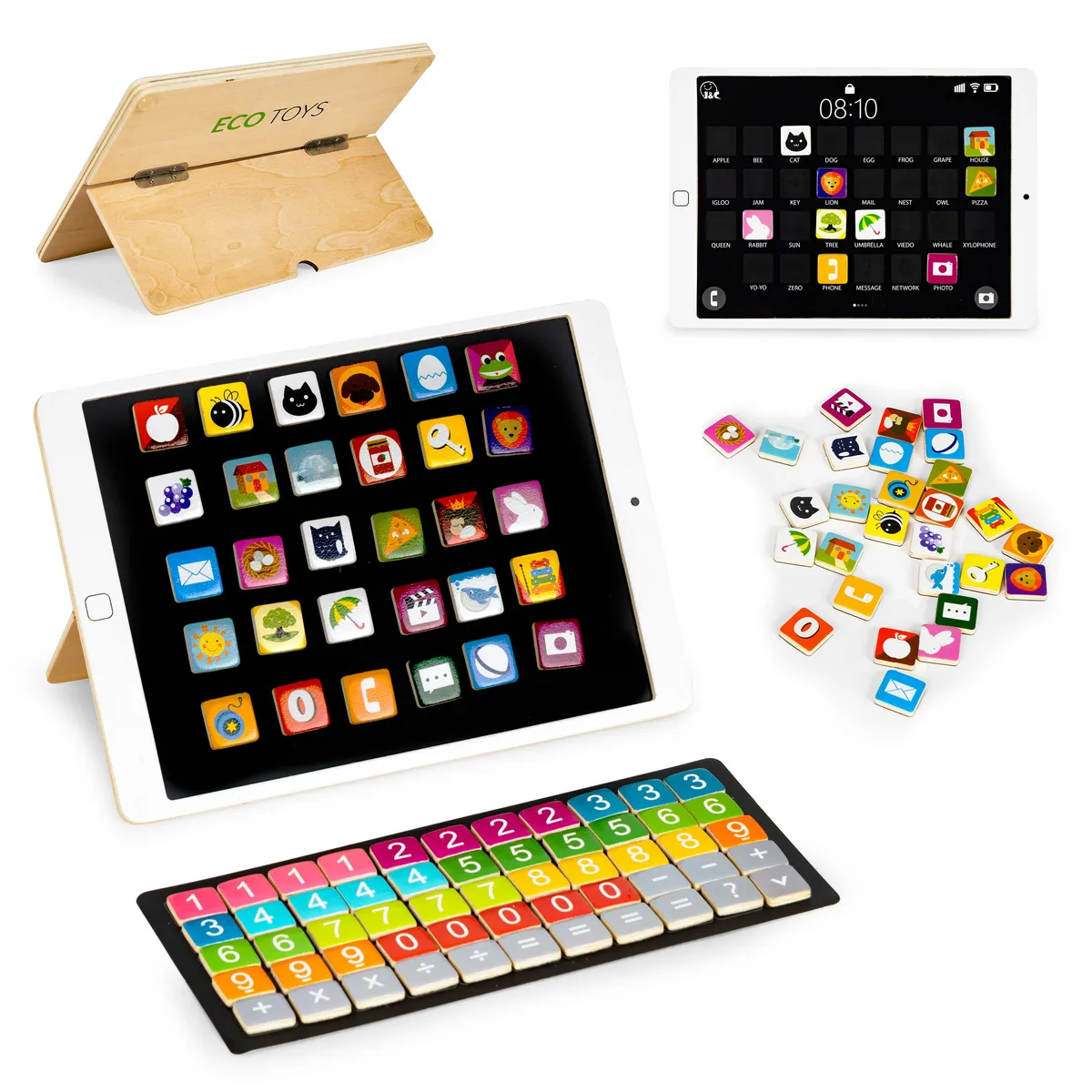 Oktatójáték, ECOTOYS G090, tablet – 1. kép Oktatójáték, ECOTOYS G090, tablet – 1. kép