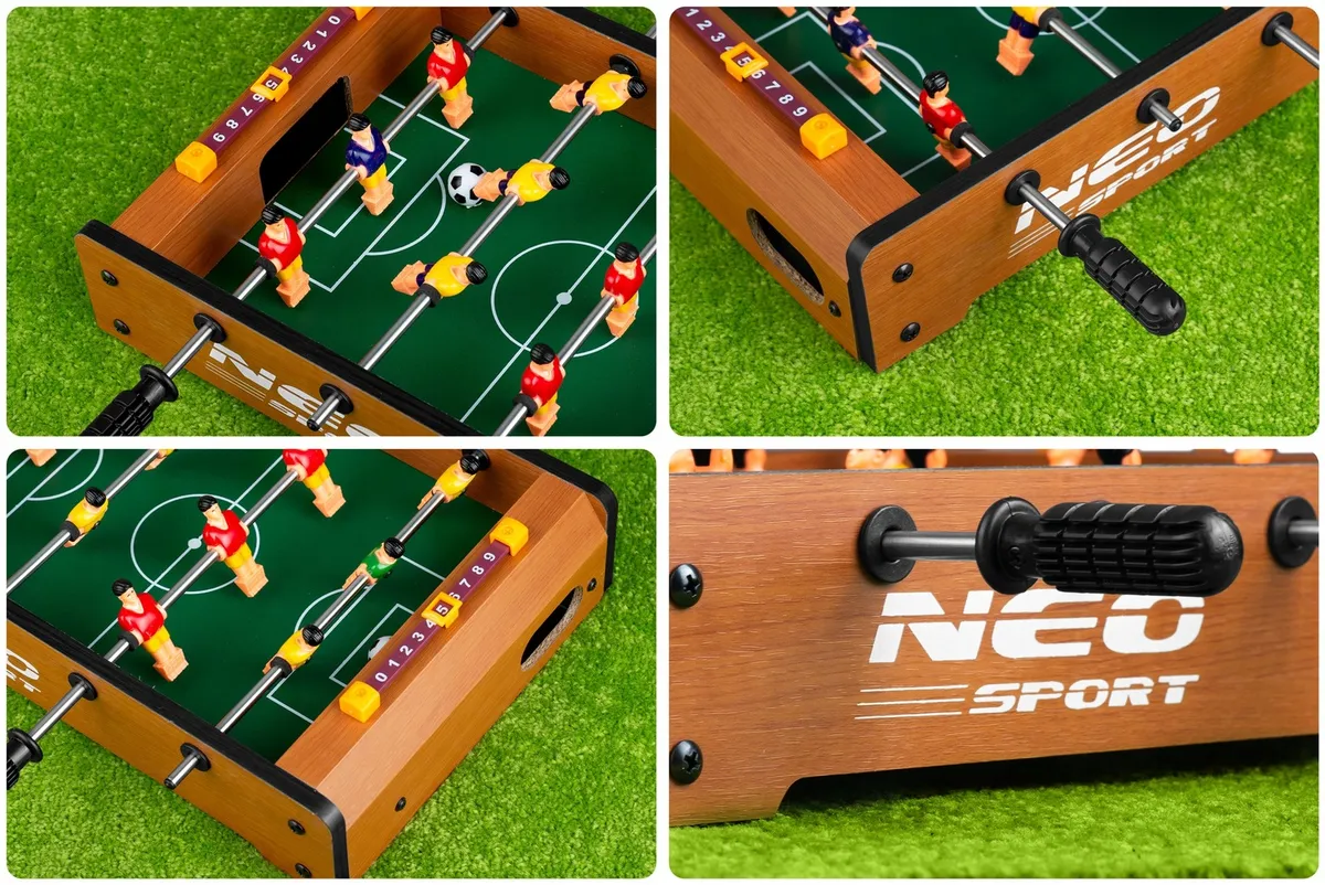 Csocsóasztal, Neo-Sport NS-439, zöld – 4. kép Csocsóasztal, Neo-Sport NS-439, zöld – 4. kép