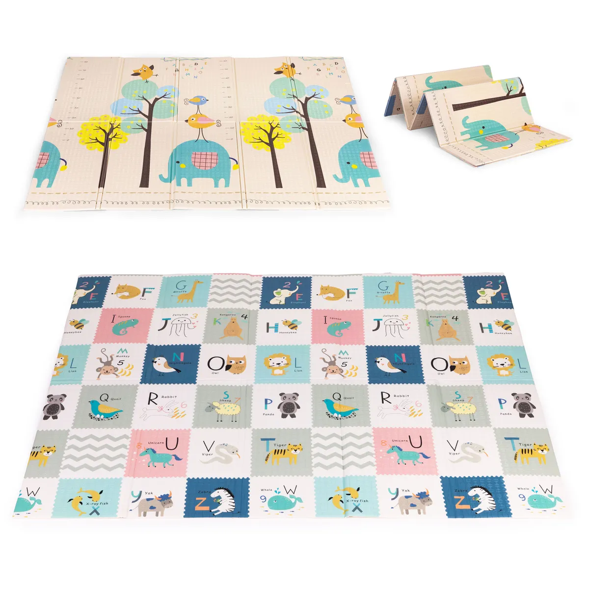 Játszószőnyeg, ECOTOYS ECOEVA022, 200 x 150 cm – 1. kép