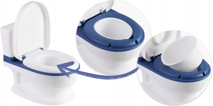 Gyerek bili, Ricokids RK-290, fehér/kék – 13. kép Gyerek bili, Ricokids RK-290, fehér/kék – 13. kép
