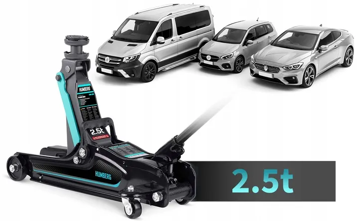 Hidraulikus emelő, Humberg HM-380, fekete/türkiz – 6. kép Hidraulikus emelő, Humberg HM-380, fekete/türkiz – 6. kép
