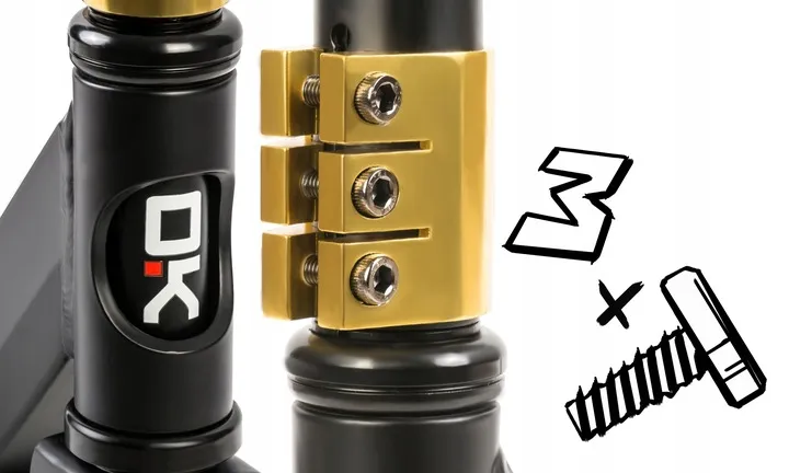 Kaszkadőr roller, SOKE PRO, arany – 4. kép Kaszkadőr roller, SOKE PRO, arany – 4. kép