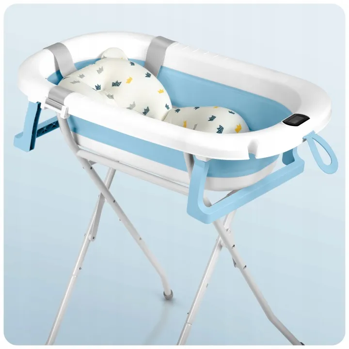 Utazó gyerekkád, Ricokids RK-287, fehér/kék – 10. kép Utazó gyerekkád, Ricokids RK-287, fehér/kék – 10. kép