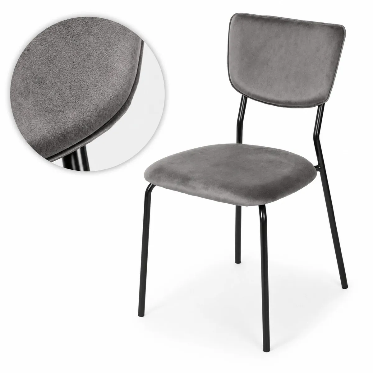 Étkezőszék, ModernHome KJC-4-DG, 4 db – 3. kép