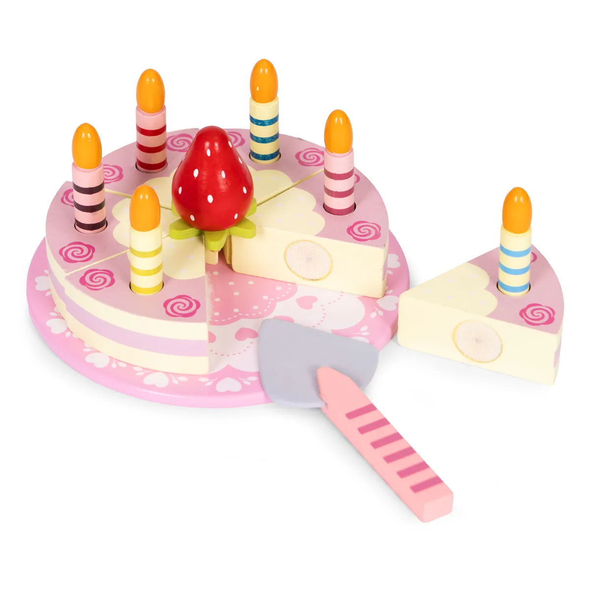 Játék élelmiszerkészlet, ECOTOYS TL10032, tortával – 1. kép