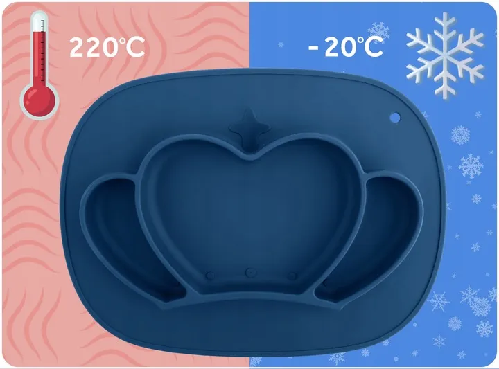 Gyerek etetőtányér, Ricokids 704802, korona forma – 7. kép Gyerek etetőtányér, Ricokids 704802, korona forma – 7. kép