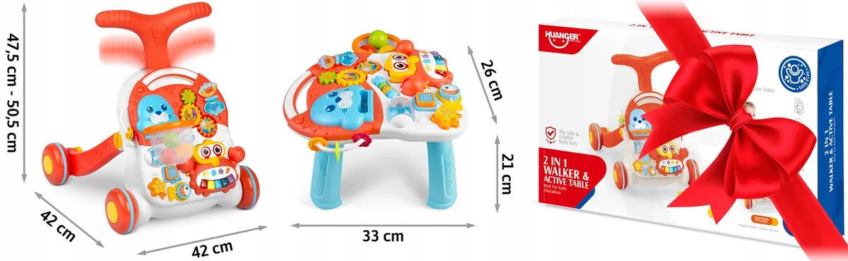 Járássegítő játék, Ricokids RK-810, fehér-piros – 11. kép Járássegítő játék, Ricokids RK-810, fehér-piros – 11. kép