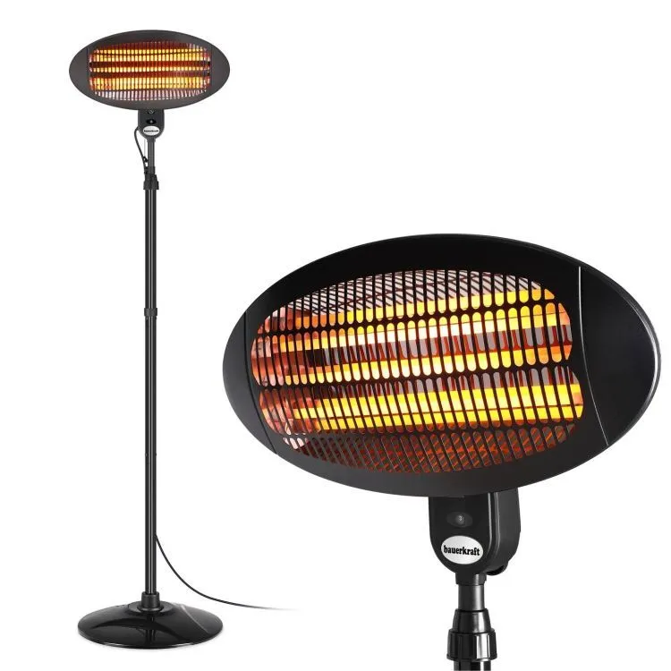 Infra hősugárzó, Bauerkraft H-639, 2000 W – 1. kép