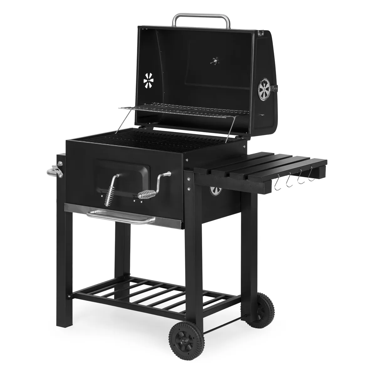 Faszenes grill, GW-01, antracit – 3. kép Faszenes grill, GW-01, antracit – 3. kép