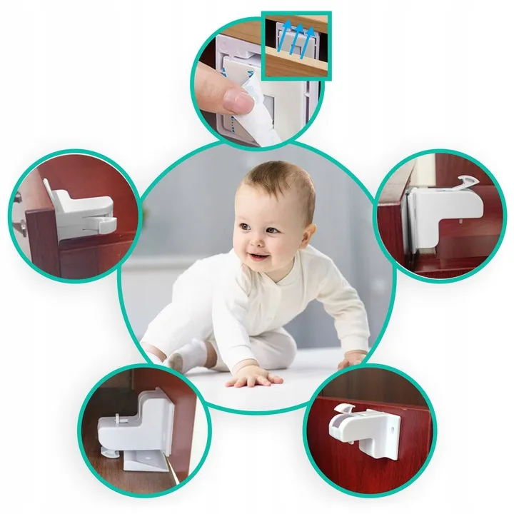 Gyerekzár, Ricokids 798000, fehér – 3. kép Gyerekzár, Ricokids 798000, fehér – 3. kép