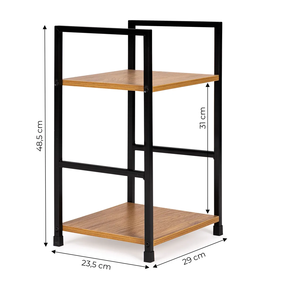 Könyvespolc, ModernHome CWJ302448, 48,5 x 29 x 23,5 cm – 5. kép