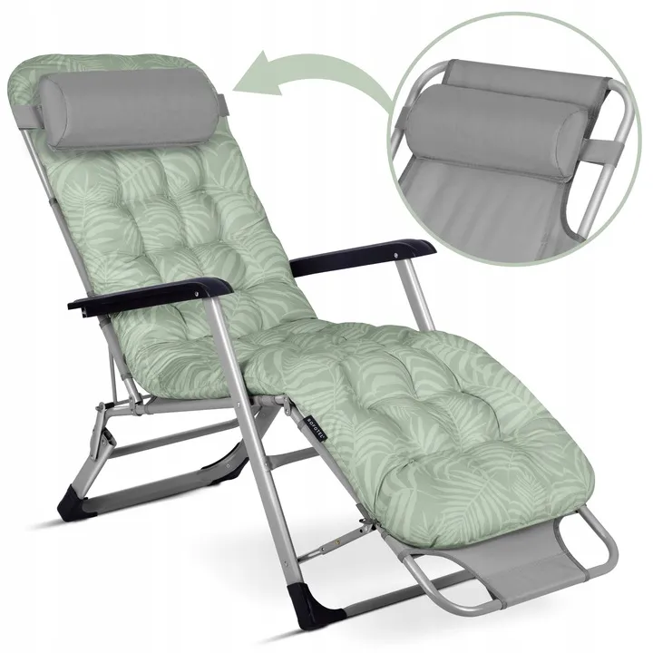 Napozóágy szett, Sofotel ChillWell, zöld – 5. kép
