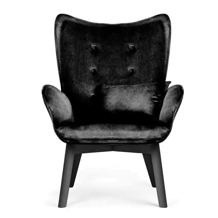 Lábtartós fotel, Sofotel Norse, fekete – 3. kép