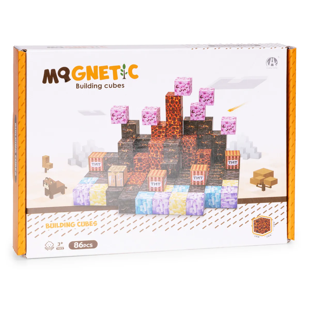 Mágneses játékkészlet, Multistore HC740682, 86 db – 5. kép Mágneses játékkészlet, Multistore HC740682, 86 db – 5. kép