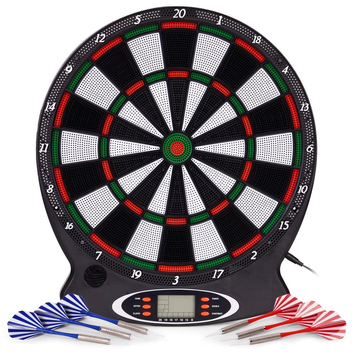 Elektronikus dartstábla, Multistore AP-100A, átmérő: 38 cm – 1. kép