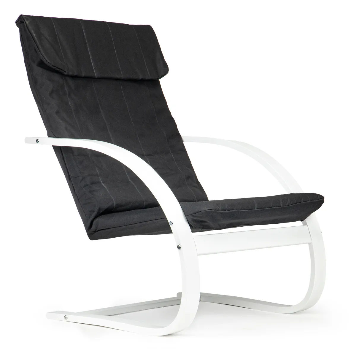Hintaszék, ModernHome TXWQM-31, fekete/fehér – 4. kép
