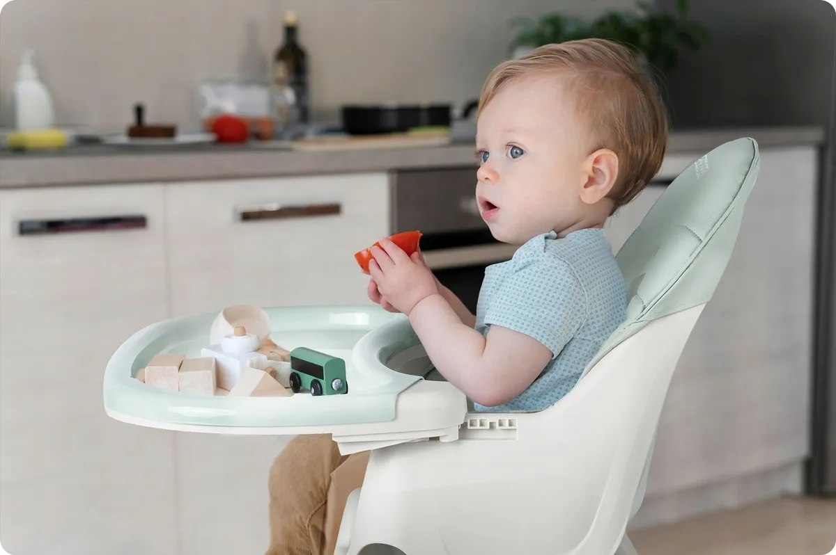 Etetőszék, Ricokids Milo, zöld – 3. kép Etetőszék, Ricokids Milo, zöld – 3. kép