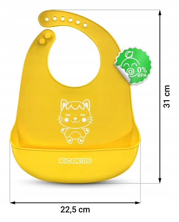Etetőelőke, Ricokids, sárga – 4. kép